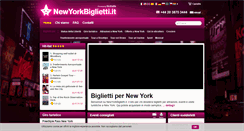 Desktop Screenshot of newyorkbiglietti.it